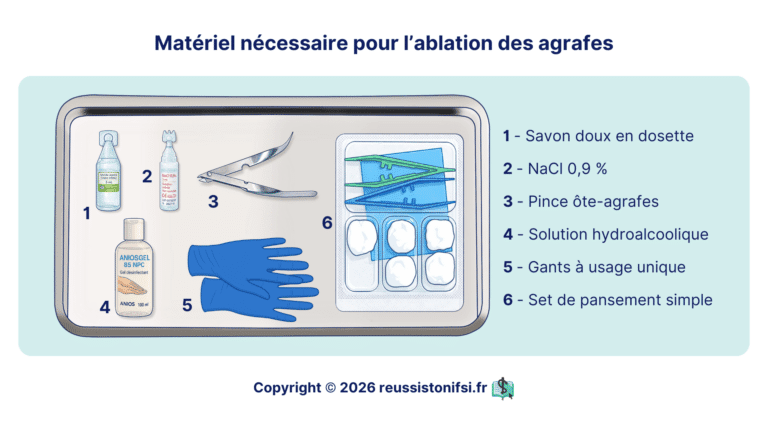 Ablation d'agrafes chirurgicales : guide infirmier - Réussis ton IFSI
